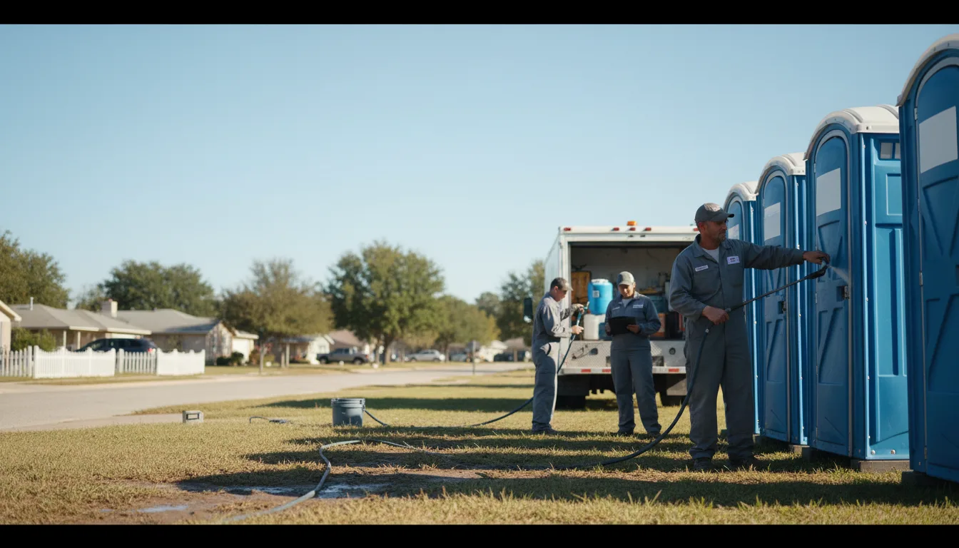 Long-Term Portable Toilet Rental in Kechi, KS near me